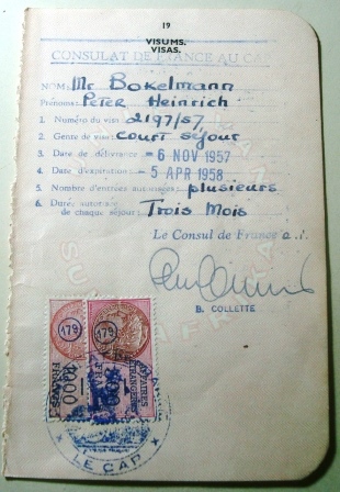 Selos consulares da França de 1957