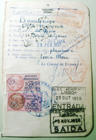 Selos consulares da França de 1956