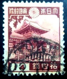 Selo postal Japão 1938 Kasuga Grand Shrine C