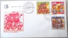 Envelope FDC de 1981 FDC nº229 Bailados Populares