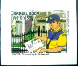 Selo postal Regular emitido no Brasil em 2009 - 846 M