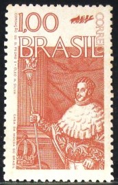 Selo postal COMEMORATIVO do BRASIL de 1972 - C 755 M