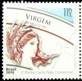 Selo postal do Brasil de 2019 Virgem