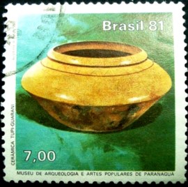 Selo postal COMEMORATIVO do Brasil de 1981 - C 1196 U