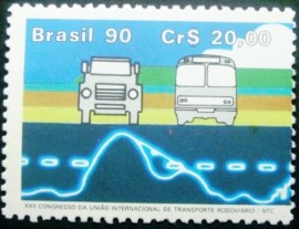 Selo postal COMEMORATIVO do Brasil de 1991 - C 1681 M