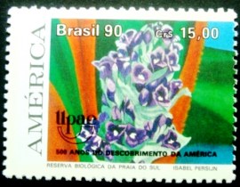 Selo postal COMEMORATIVO do Brasil de 1991 - C 1706 N