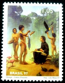 Selo postal COMEMORATIVO do Brasil de 1996 - C 2037 M