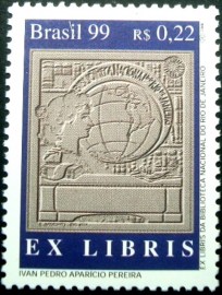 Selo postal Comemorativo do Brasil de 1999 - C 2225 M