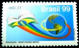 Selo postal Comemorativo do Brasil de 1999 - C 2235 M