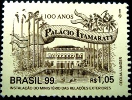 Selo postal Comemorativo do Brasil de 1999 - C 2236 M