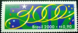 Selo postal COMEMORATIVO do Brasil de 2000 - C 2237 M