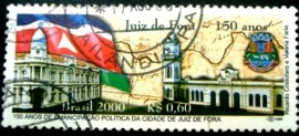 Selo postal COMEMORATIVO do Brasil de 2000 - C 2284 U