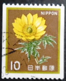 Selo postal do Japão de 1982 Adonis