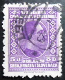 Selo postal da Eslovênia de 1926 King Alexander