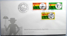 Envelope FDC Oficial de 1981 Desenvolvimento Agrícola