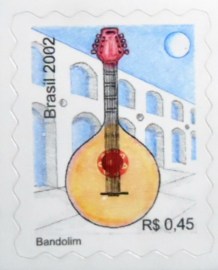 Selo postal Regular emitido no Brasil em 2002 - 817 M