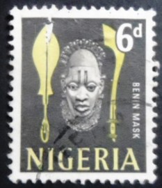 Selo postal da Nigéria de 1961 Country Motifs