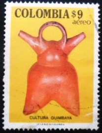 Selo postal da Colômbia de 1981 Jug