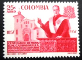 Selo postal da Colômbia de 1959 Carrasquilla