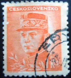 Selo postal da Tchecoslováquia de 1947 Milan Rastislav Štefánik