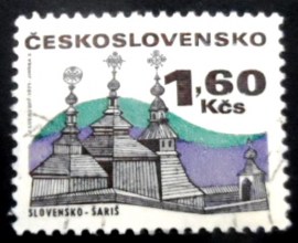 Selo postal da Tchecoslováquia de 1971 Slovakia