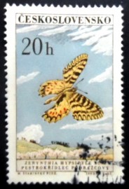 Selo postal da Tchecoslováquia de 1961 Southern Festoon