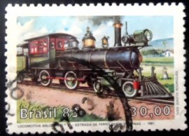 Selo postal do Brasil de 1983 Baldwin nº1 - C 1326 U