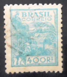 Selo postal do Brasil de 1941 Trigo 400