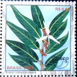 Selo postal do Brasil de 2003 Embira