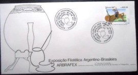 FDC Oficial de 1988 nº 457 ARBRAFEX