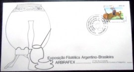 FDC Oficial de 1988 nº 457 ARBRAFEX