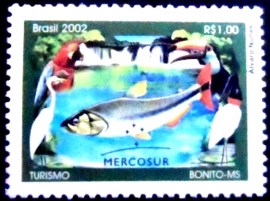 Selo postal do Brasil de 2002 - Rio Bonito M