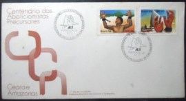 FDC Oficial de 1984 nº 319 Abolicionistas Precursores