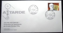 FDC oficial nº 405 Ernesto Simões Filho