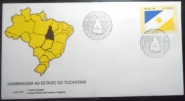 FDC Oficial de 1990 nº 504 Tocantins