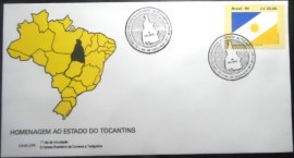 FDC Oficial de 1990 nº 504 Tocantins