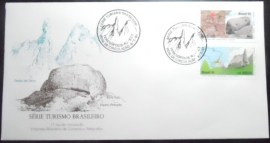 FDC Oficial de 1990 nº 536 Turismo Brasileiro