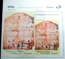 Edital nº 3 de 1976 Diretoria de Hidrografia e Navegação da Marinha