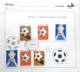 Edital nº 2 de 1978 Mundial de Futebol