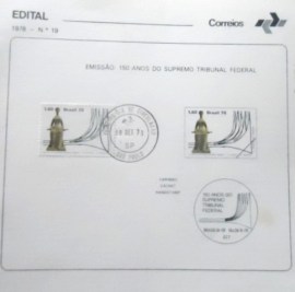 Edital de Lançamento nº 19 de 1978 Supremo Tribunal