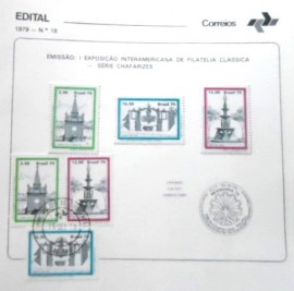 Edital nº 18 de 1979 Chafarizes