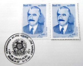 Edital de Lançamento nº8 de 1990 José Sarney