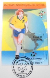 Edital de Lançamento nº 13 de 1990 Mundial Itália 90