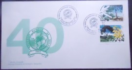 FDC Oficial de 1990 nº 490 Sociedade Botânica