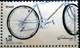 Selo postal do Brasil de 2017 Bicycle of 1950