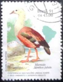 Selo postal COMEMORATIVO do Brasil de 1991 - C 1736 U