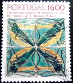 Selo postal de Portugal de 1984 Tiles