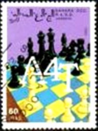 Selo postal Ilegal do Sahara de 1993 Chess 60