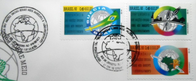 FDC nº 556 de 1992 Rio 92