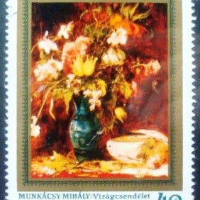 1977 - Flowers by Mihály Munkácsy